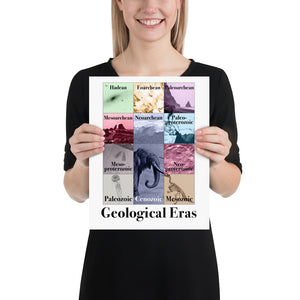 Geological Eras Art Print | Science Taylor Swift