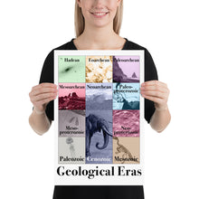 Load image into Gallery viewer, Geological Eras Art Print | Science Taylor Swift