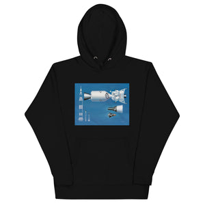 Vintage Spacecraft Hoodie