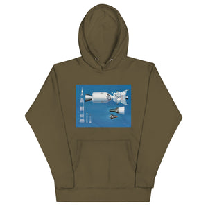 Vintage Spacecraft Hoodie